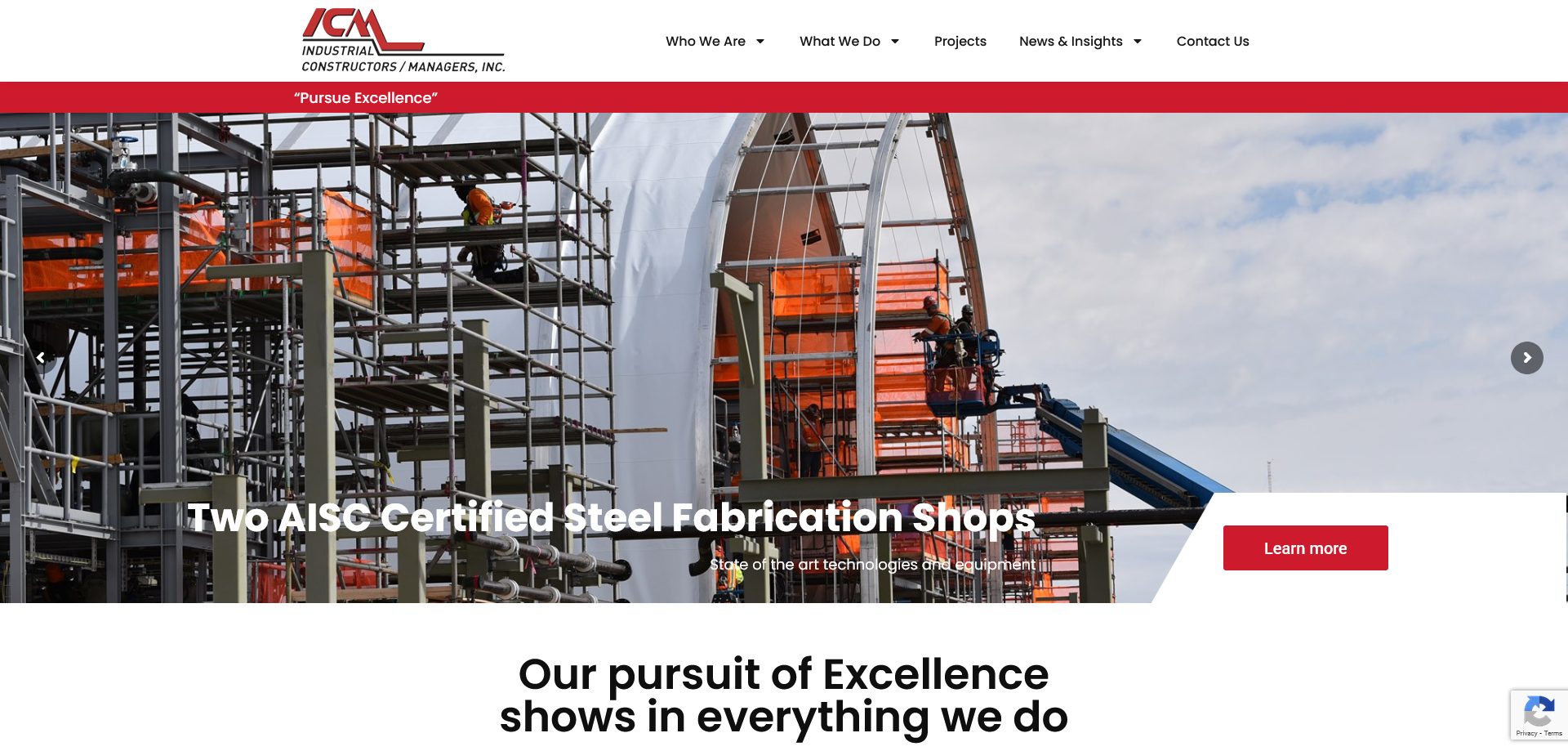 Screenshot 2025 02 25 At 16 19 13 Industrial Building Construction Company Icm Inc